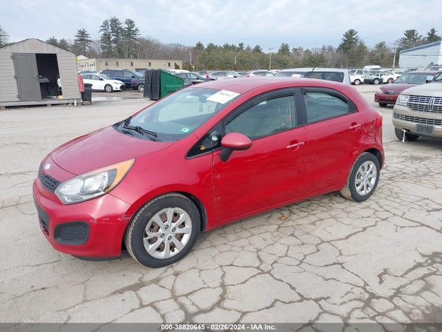 KIA RIO LX 2014 KNADM5A31E6376493 Image 2