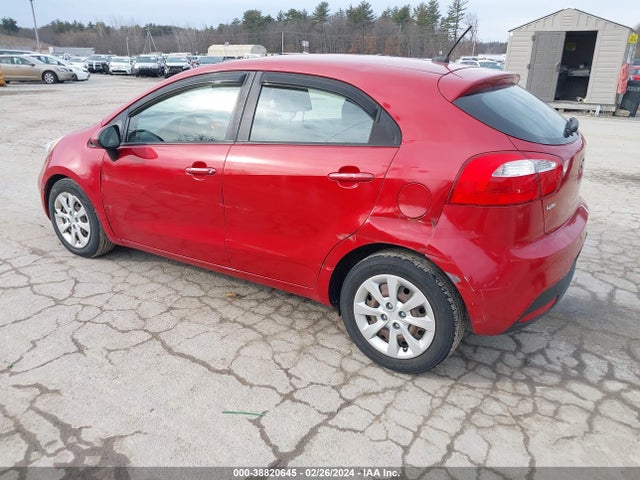 KIA RIO LX 2014 KNADM5A31E6376493 Image 3