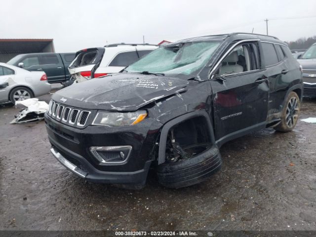 3C4NJCCB2JT165280 Jeep Compass Limited Fwd