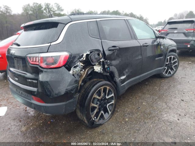 3C4NJCCB2JT165280 Jeep Compass Limited Fwd