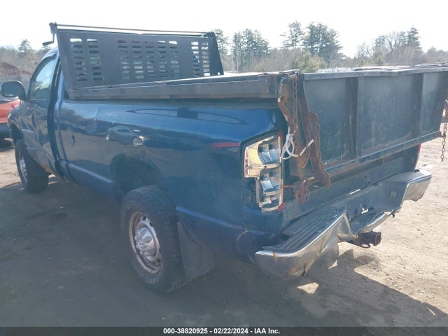 2005 DODGE RAM 2500 ST VIN: 3D7KS26DX5G815484