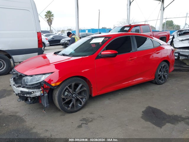 Honda Civic Sport 2020 2HGFC2F8XLH523926 Image 2
