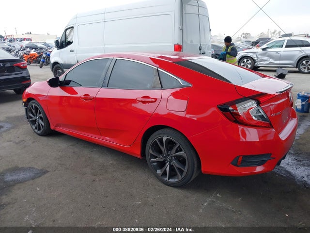 Honda Civic Sport 2020 2HGFC2F8XLH523926 Image 3