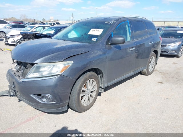 Nissan Pathfinder Sv 2014 5N1AR2MN9EC620410 Image 2