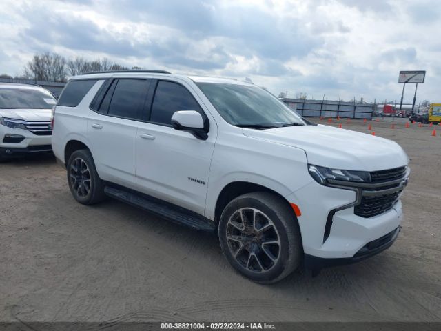 Auction sale of the 2022 Chevrolet Tahoe 4wd Rst, vin: 1GNSKRKD1NR244371, lot number: 38821004