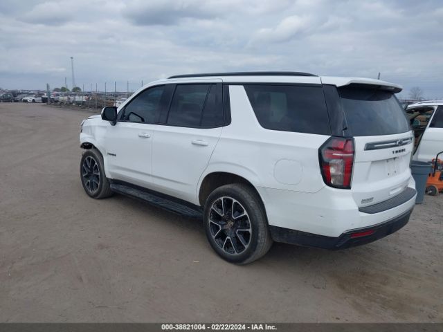 1GNSKRKD1NR244371 Chevrolet Tahoe 4wd Rst