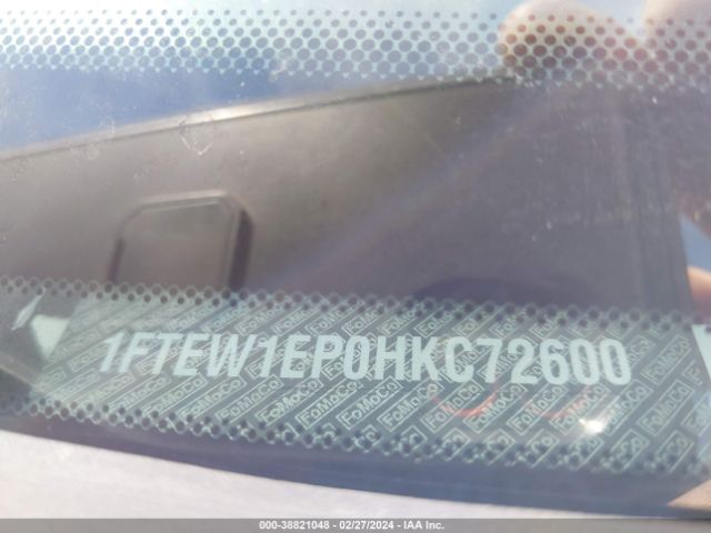 1FTEW1EP0HKC72600 Ford F-150 Xlt