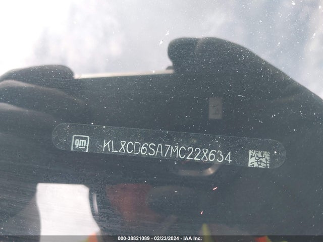 Chevrolet Spark Fwd 1lt Automatic 2021 KL8CD6SA7MC228634 Image 9