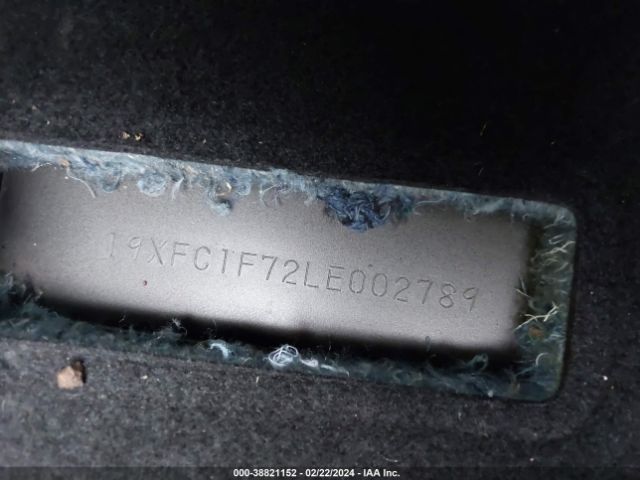 19XFC1F72LE002789 Honda Civic Ex-l