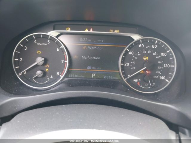 1N4BL4DW8NN311942 Nissan Altima Sv Intelligent Awd