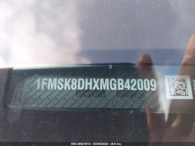 1FMSK8DHXMGB42009 Ford EXPLORER XLT