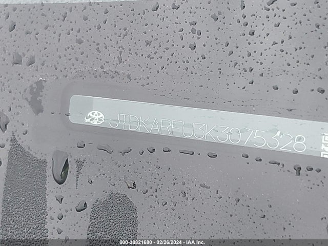 Toyota PRIUS XLE 2019 JTDKARFU3K3075328 Image 9