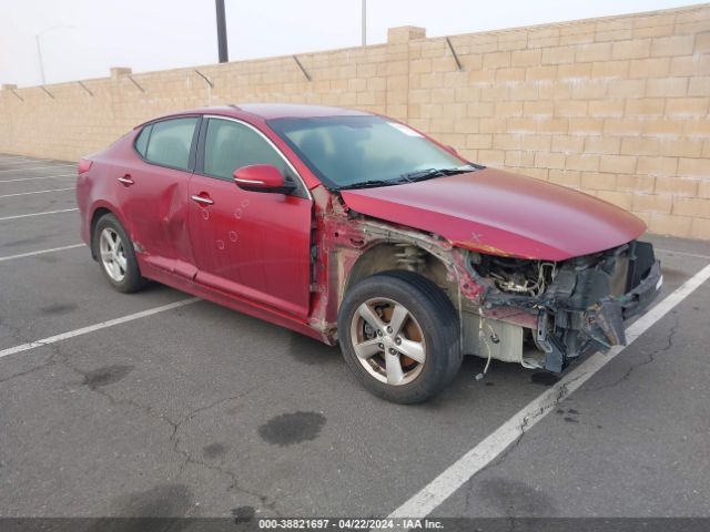 38821697 :رقم المزاد ، 5XXGM4A76FG419175 vin ، 2015 Kia Optima Lx مزاد بيع