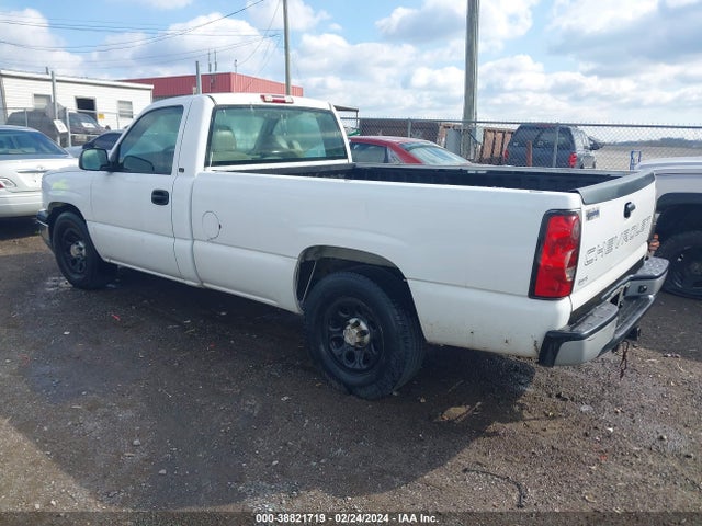 2005 CHEVROLET SILVERADO 1500 WORK TRUCK VIN: 1GCEC14X65Z131172