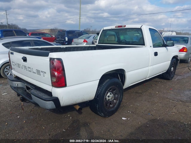 2005 CHEVROLET SILVERADO 1500 WORK TRUCK VIN: 1GCEC14X65Z131172
