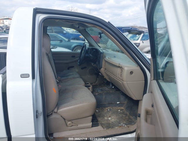 2005 CHEVROLET SILVERADO 1500 WORK TRUCK VIN: 1GCEC14X65Z131172