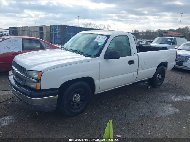 2005 CHEVROLET SILVERADO 1500 WORK TRUCK VIN: 1GCEC14X65Z131172