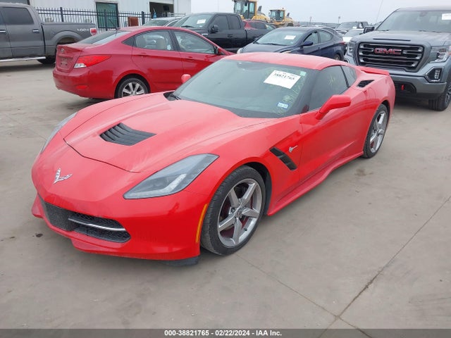 Chevrolet CORVETTE STINGRAY 2014 1G1YF2D73E5124867 Image 2