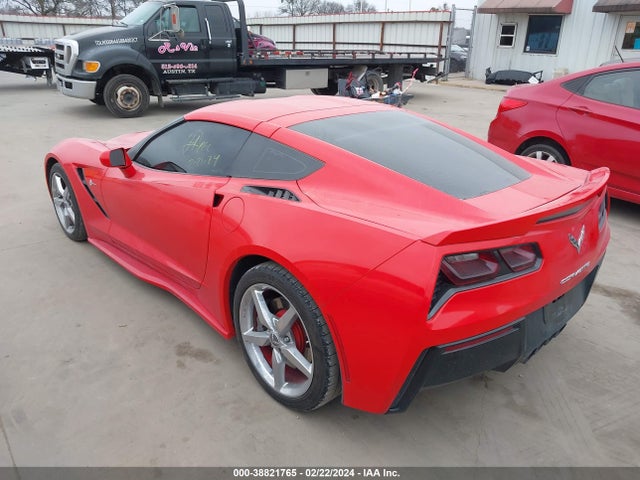 Chevrolet CORVETTE STINGRAY 2014 1G1YF2D73E5124867 Image 3