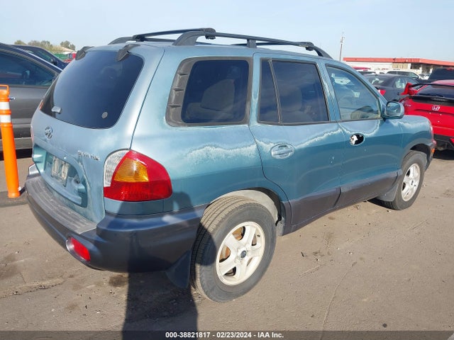 2002 HYUNDAI SANTA FE VIN: KM8SB12B22U314781