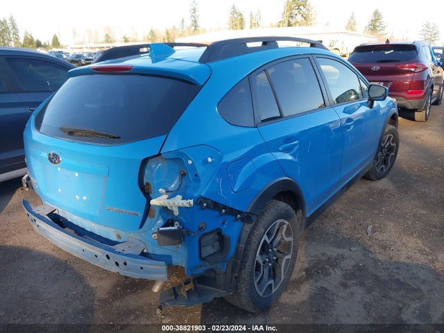 2017 SUBARU CROSSTREK 2.0I PREMIUM VIN: JF2GPADC0H8210536