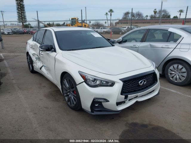 Продажа на аукционе авто 2021 Infiniti Q50 Red Sport 400, vin: JN1FV7DP2MM850709, номер лота: 38821944