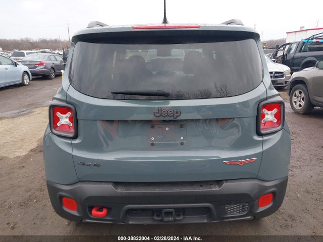 Продажа на аукционе авто 2016 Jeep Renegade Trailhawk, vin: ZACCJBCT0GPD29460, номер лота: 38822004