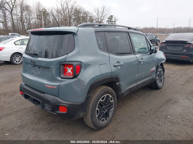 Продажа на аукционе авто 2016 Jeep Renegade Trailhawk, vin: ZACCJBCT0GPD29460, номер лота: 38822004