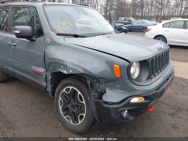 Продажа на аукционе авто 2016 Jeep Renegade Trailhawk, vin: ZACCJBCT0GPD29460, номер лота: 38822004