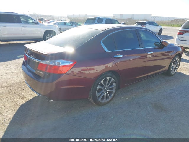 Honda Accord Sport 2014 1HGCR2F59EA261163 Image 4