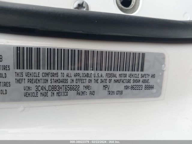 3C4NJDBB3HT656622 Jeep New Compass Latitude 4x4