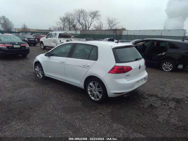 3VW2A7AU0FM086820 Volkswagen Golf Tdi Se 4-door