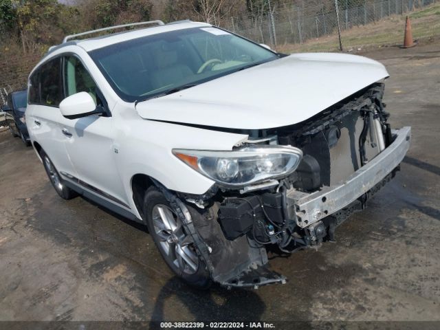 Aukcja sprzedaży 2014 Infiniti Qx60, vin: 5N1AL0MM1EC544159, numer aukcji: 38822399