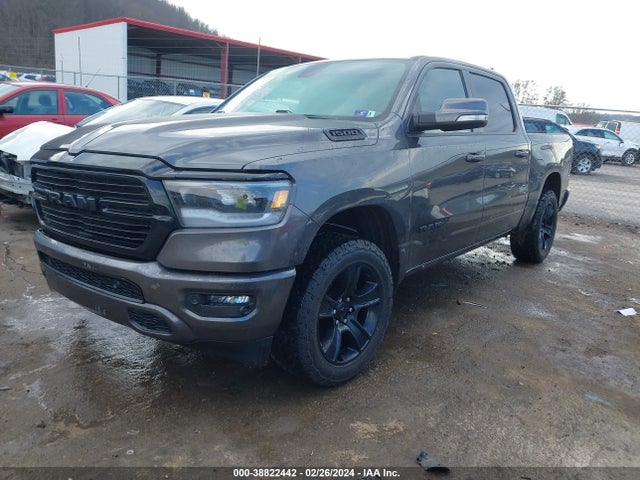 RAM 1500 Big Horn  4x4 5'7 Box 2020 1C6SRFFTXLN388615 Image 2