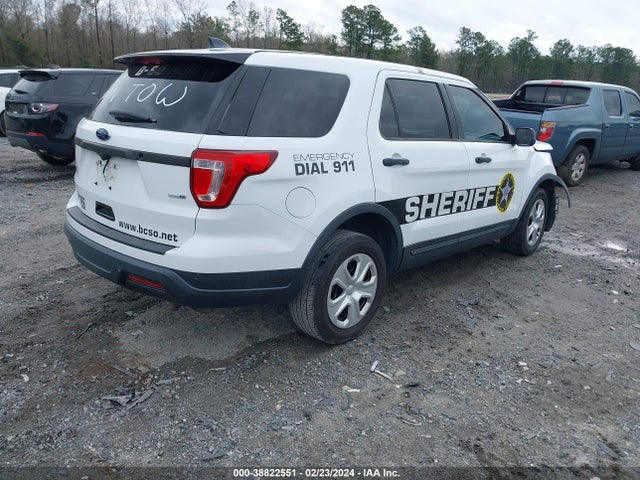 Ford Police Interceptor Utility 2018 1FM5K8AR3JGB92885 Image 4