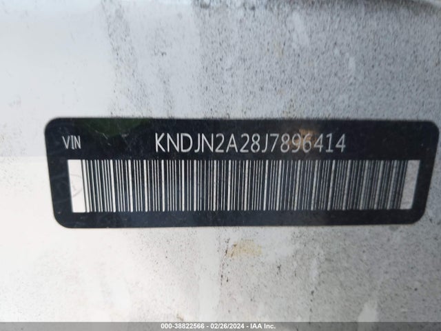 KIA Soul 2018 KNDJN2A28J7896414 Image 9