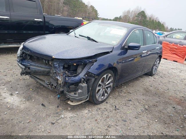 Honda Accord Sport 2014 1HGCR2F55EA098317 Image 2