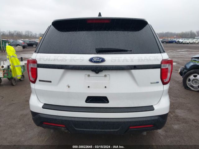 1FM5K8AR7KGB54951 Ford Police Interceptor Utility