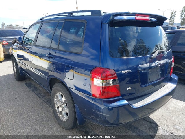 2005 TOYOTA HIGHLANDER V6 VIN: JTEGP21AX50059556
