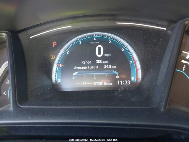 Honda Civic Lx 2019 2HGFC2F61KH503304 Image 7