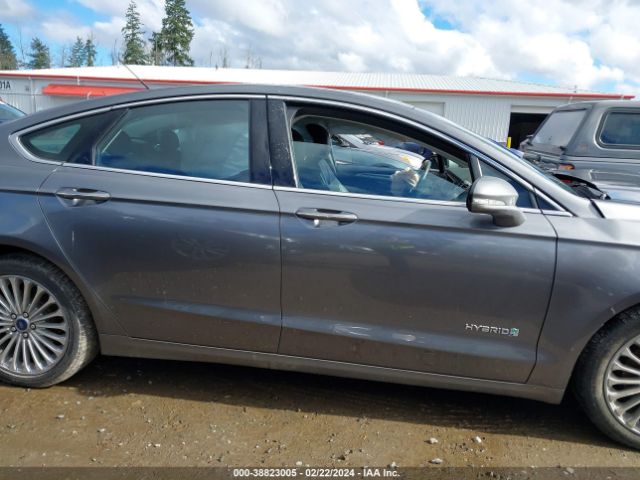 3FA6P0RU2ER367037 Ford Fusion Hybrid Titanium