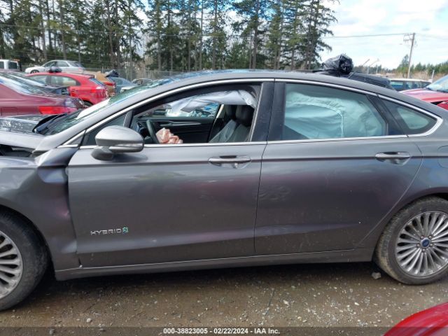 3FA6P0RU2ER367037 Ford Fusion Hybrid Titanium