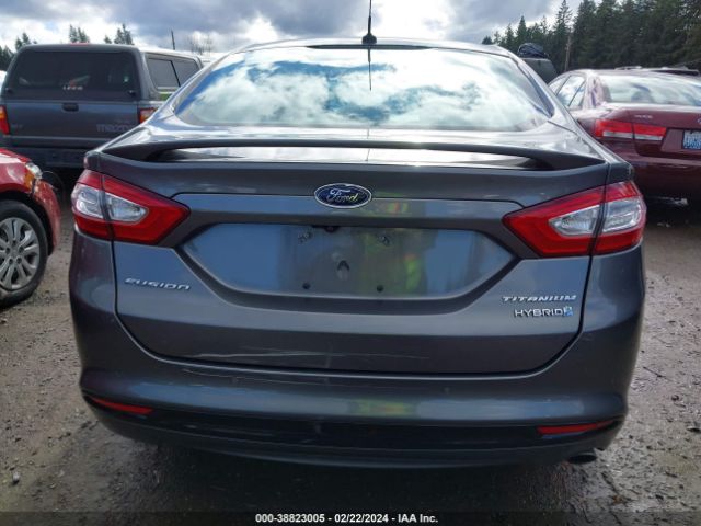3FA6P0RU2ER367037 Ford Fusion Hybrid Titanium