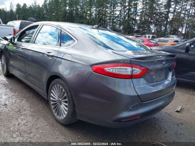 3FA6P0RU2ER367037 Ford Fusion Hybrid Titanium