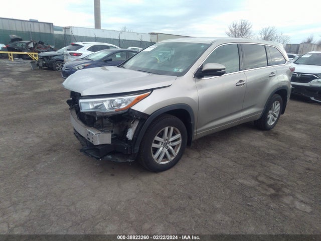 Toyota Highlander Le/le Plus 2016 5TDBKRFH7GS328043 Image 2