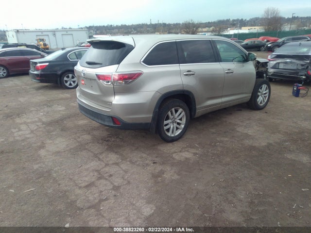 Toyota Highlander Le/le Plus 2016 5TDBKRFH7GS328043 Image 4
