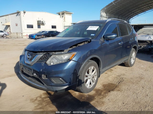 Nissan ROGUE SV 2015 KNMAT2MT7FP540148 Image 2