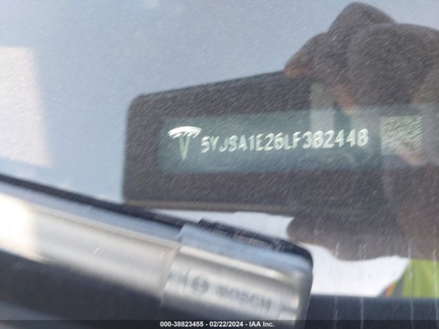 5YJSA1E26LF382448 Tesla Model S Long Range Dual Motor All-wheel Drive/long Range Plus Dual Motor All-wheel Drive