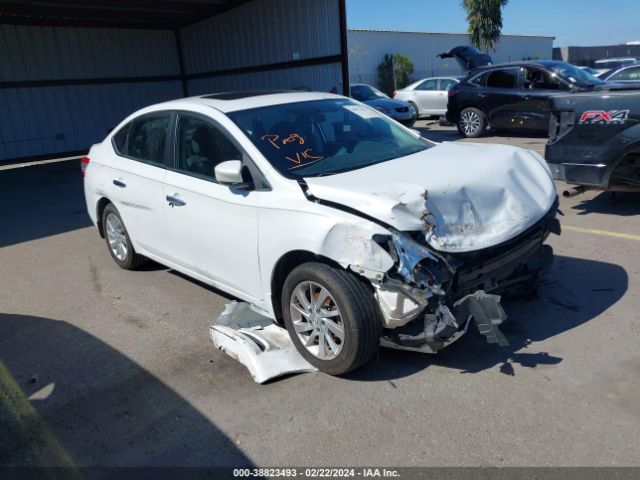 Auction sale of the 2015 Nissan Sentra S/sv/sr/sl, vin: 3N1AB7APXFY272866, lot number: 38823493