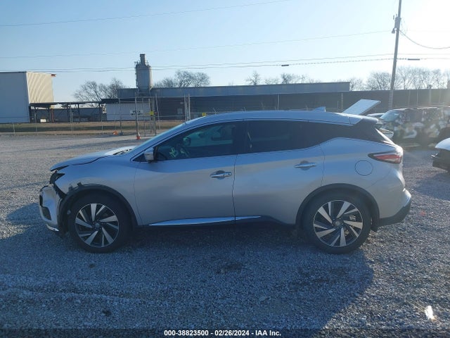 2017 NISSAN MURANO PLATINUM VIN: 5N1AZ2MG5HN113207
